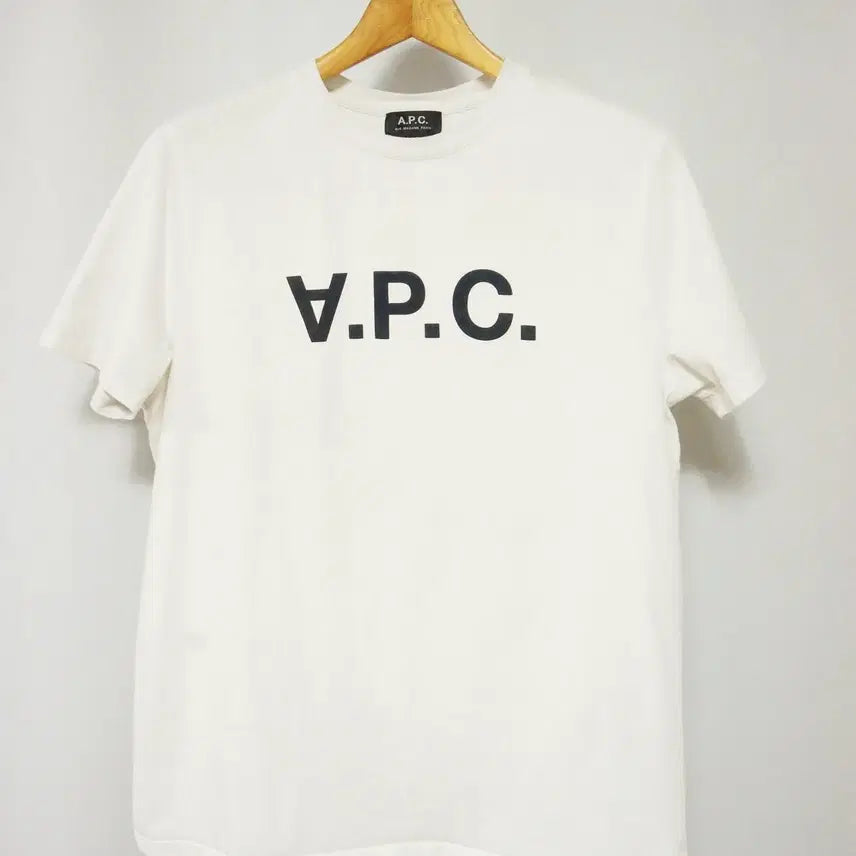 [BUNJANG] APC White Round T-Shirt (Men&