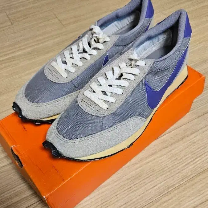 [BUNJANG] Nike Daybreak Vintage Grey/Purple Sneakers / 2007 나이키 데이브레이크 빈티지 그레이/퍼플 275 새제품