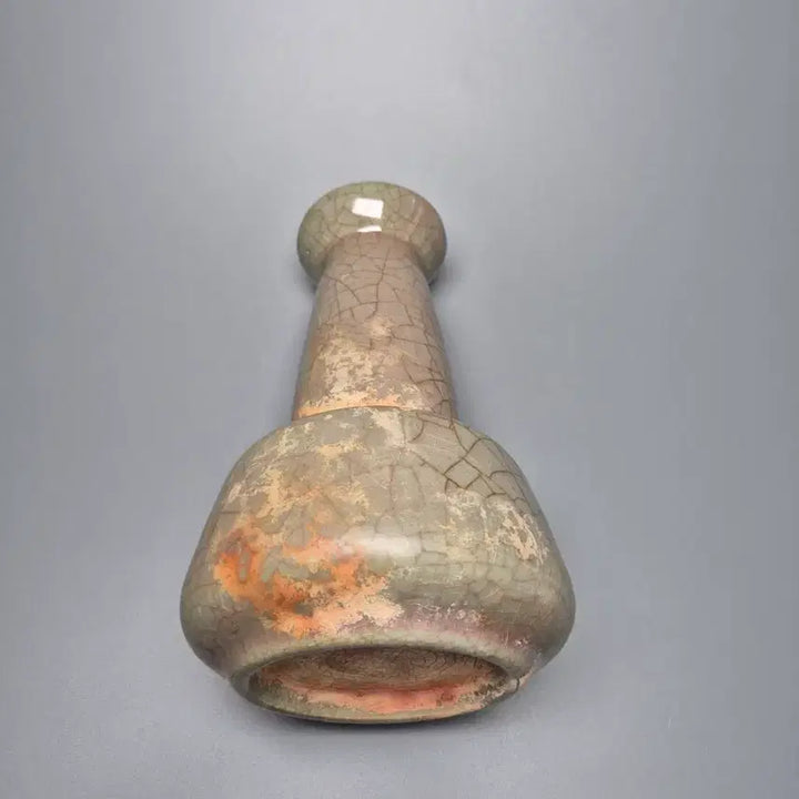 [BUNJANG] Song Dynasty Celadon Porcelain Vase / 송대 가요 청자 회백유 유빙렬 출토 반구병