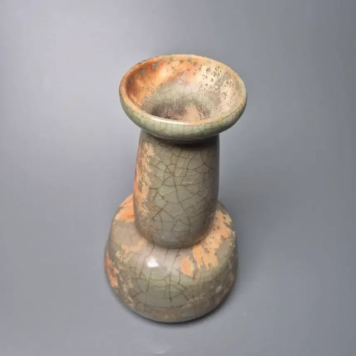 [BUNJANG] Song Dynasty Celadon Porcelain Vase / 송대 가요 청자 회백유 유빙렬 출토 반구병