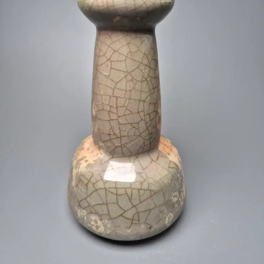 [BUNJANG] Song Dynasty Celadon Porcelain Vase / 송대 가요 청자 회백유 유빙렬 출토 반구병