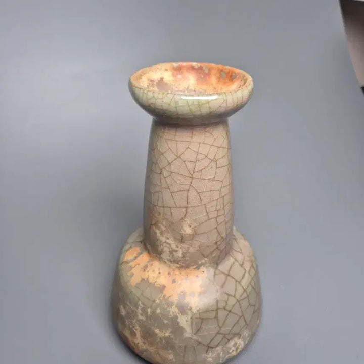 [BUNJANG] Song Dynasty Celadon Porcelain Vase / 송대 가요 청자 회백유 유빙렬 출토 반구병