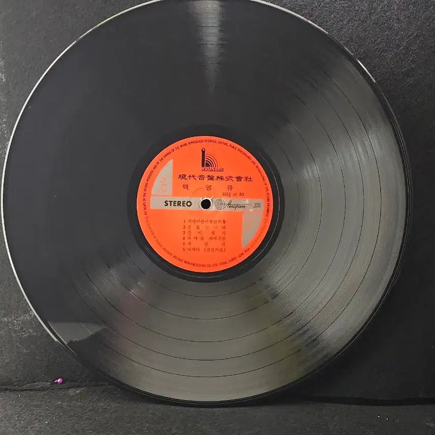 [BUNJANG] Baek Young-kyu "Meet Me in a Sad Season" LP Record / 백영규 슬픈계절에만나요 LP 음반