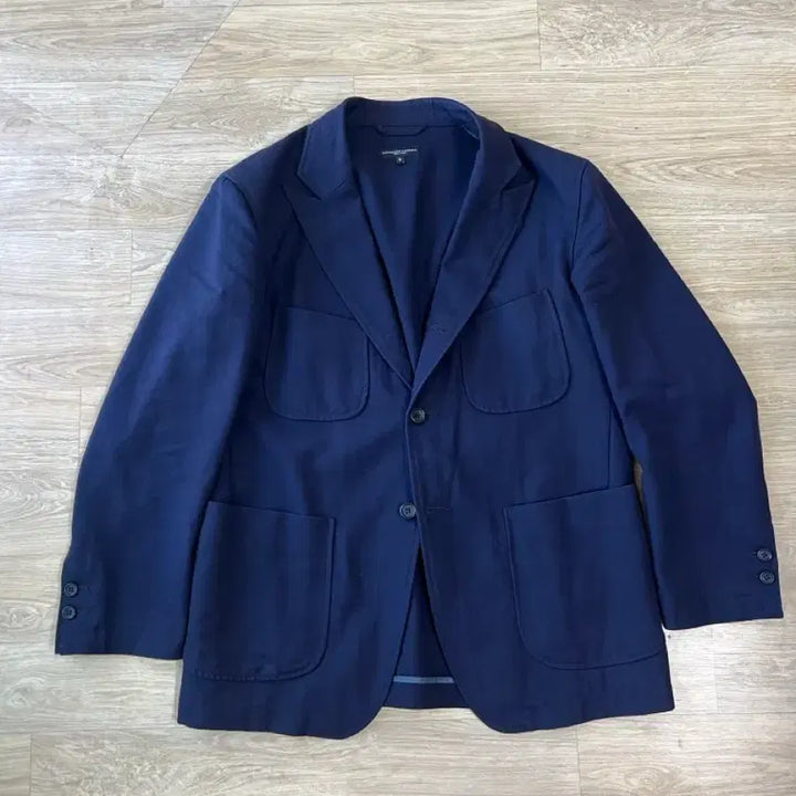 [BUNJANG] Engineered Garments New Bedford Jacket Uniform Serge Wool Dark Navy S / 엔지니어드 가먼츠 뉴 베드포드 NB자켓 유니폼 서지 울 다크 네이비 S