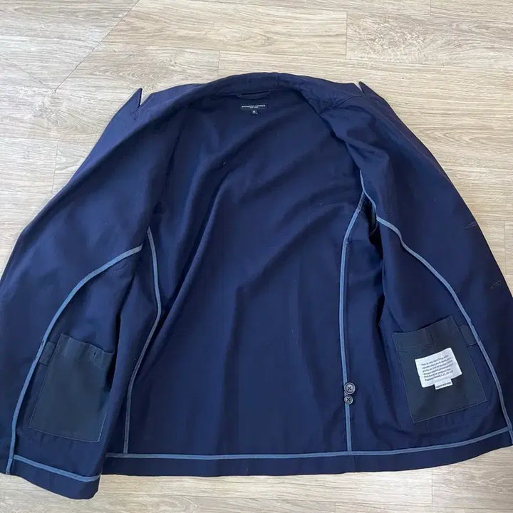 [BUNJANG] Engineered Garments New Bedford Jacket Uniform Serge Wool Dark Navy S / 엔지니어드 가먼츠 뉴 베드포드 NB자켓 유니폼 서지 울 다크 네이비 S