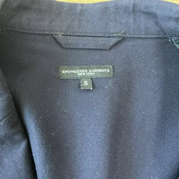 [BUNJANG] Engineered Garments New Bedford Jacket Uniform Serge Wool Dark Navy S / 엔지니어드 가먼츠 뉴 베드포드 NB자켓 유니폼 서지 울 다크 네이비 S