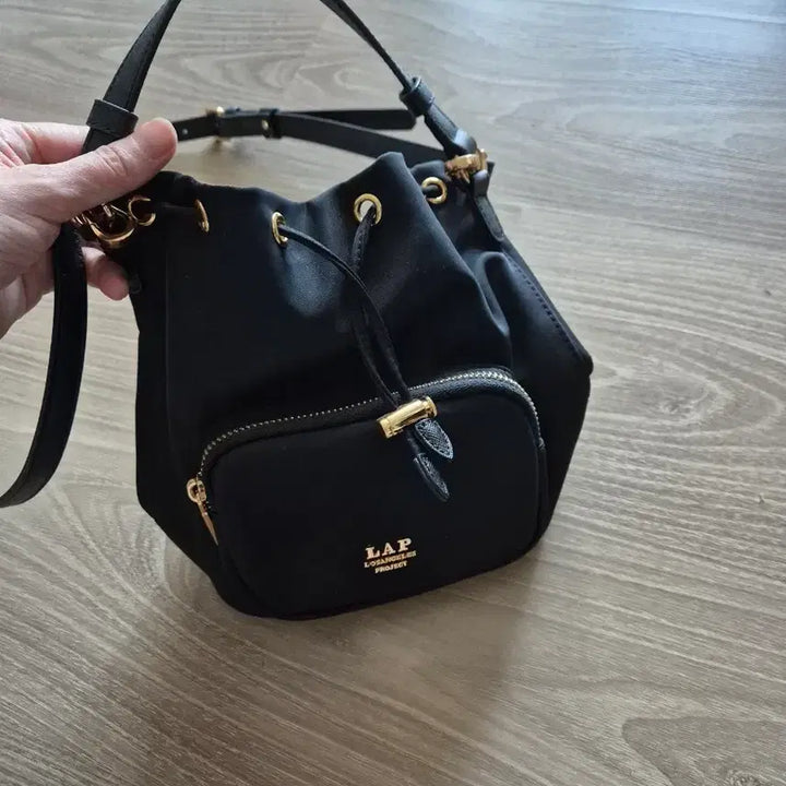 [BUNJANG] LAP Black Mini Bucket Bag / LAP 블랙 버킷백 미니백 가방