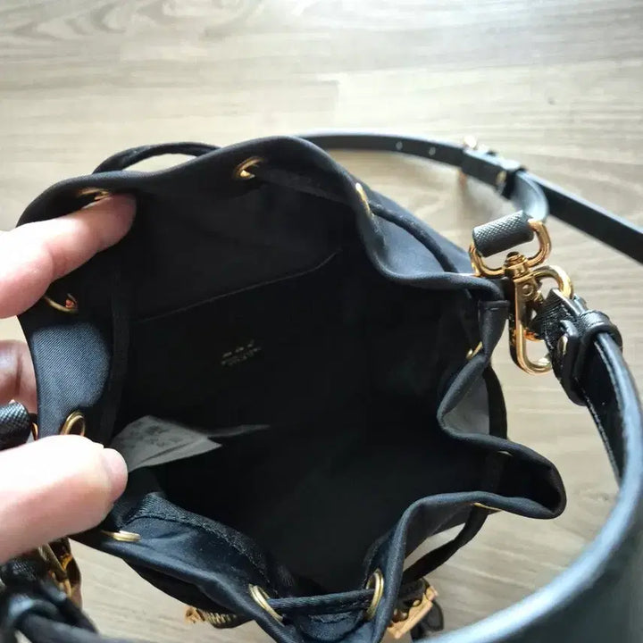 [BUNJANG] LAP Black Mini Bucket Bag / LAP 블랙 버킷백 미니백 가방