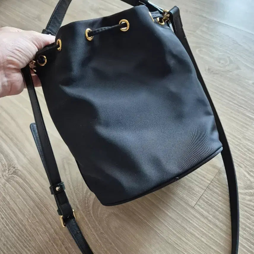 [BUNJANG] LAP Black Mini Bucket Bag / LAP 블랙 버킷백 미니백 가방