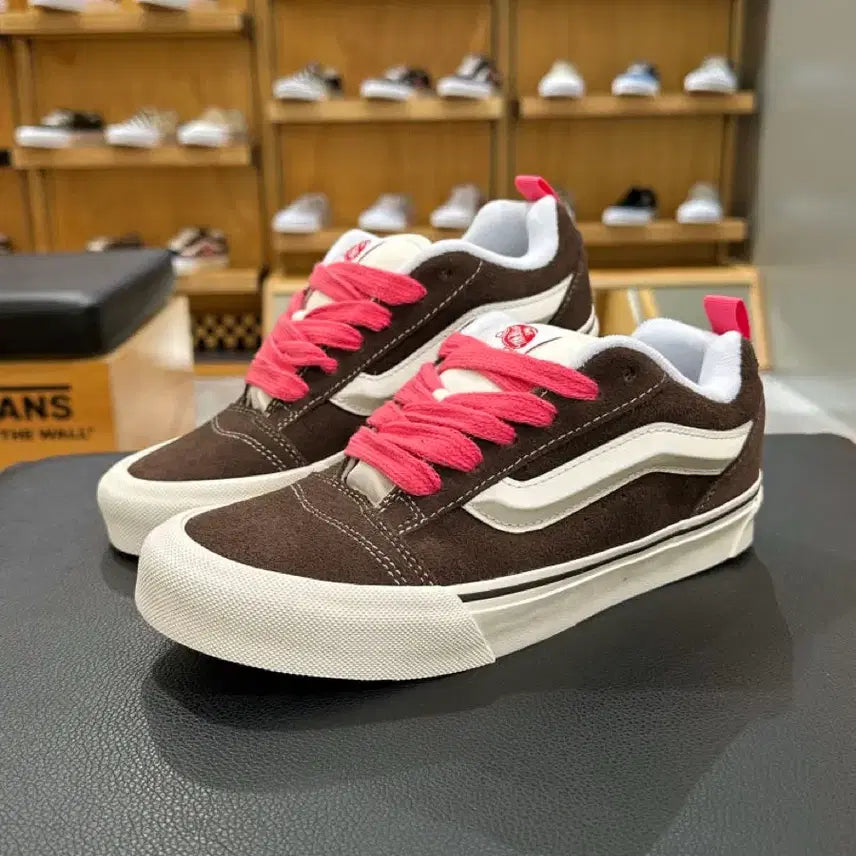 [BUNJANG] Vans Old Skool Retro Brown Sneakers / 반스 뉴스쿨 레트로 브라운