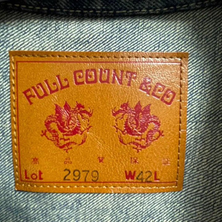 [BUNJANG] Fullcount 2979-2107 1st Generation Denim Jacket / 풀카운트 2979-2107 1세대 데님자켓 리얼킬러 L