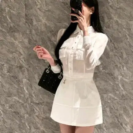 [BUNJANG] Imported Two-Piece Set / 수입의류 홀복 데이트룩 투피스 데이린제이쁨 (마지막최종가격)