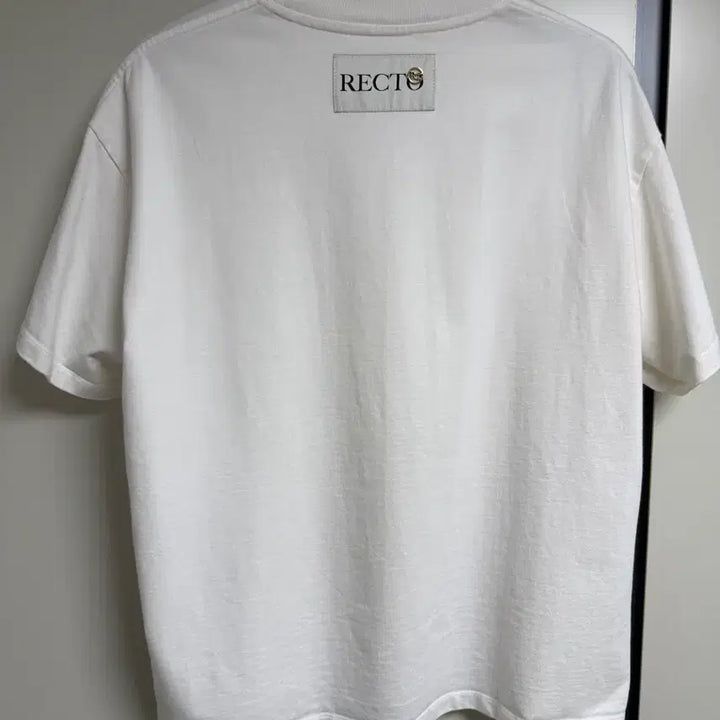 [BUNJANG] RECTO White Logo T-shirt L / 렉토 백로고 반팔티 L