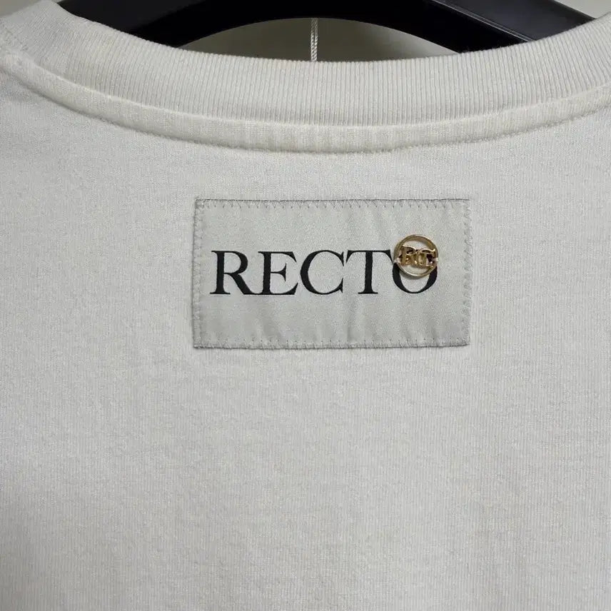 [BUNJANG] RECTO White Logo T-shirt L / 렉토 백로고 반팔티 L