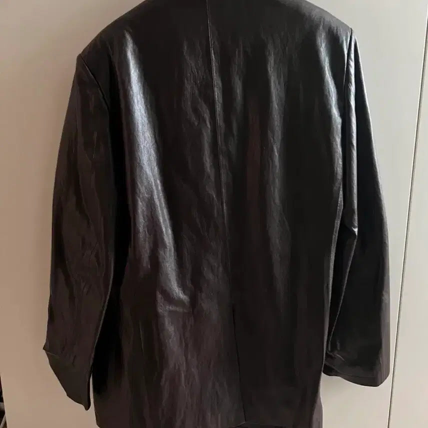 [SOLD OUT] 파사드패턴 레더자켓(새제품)