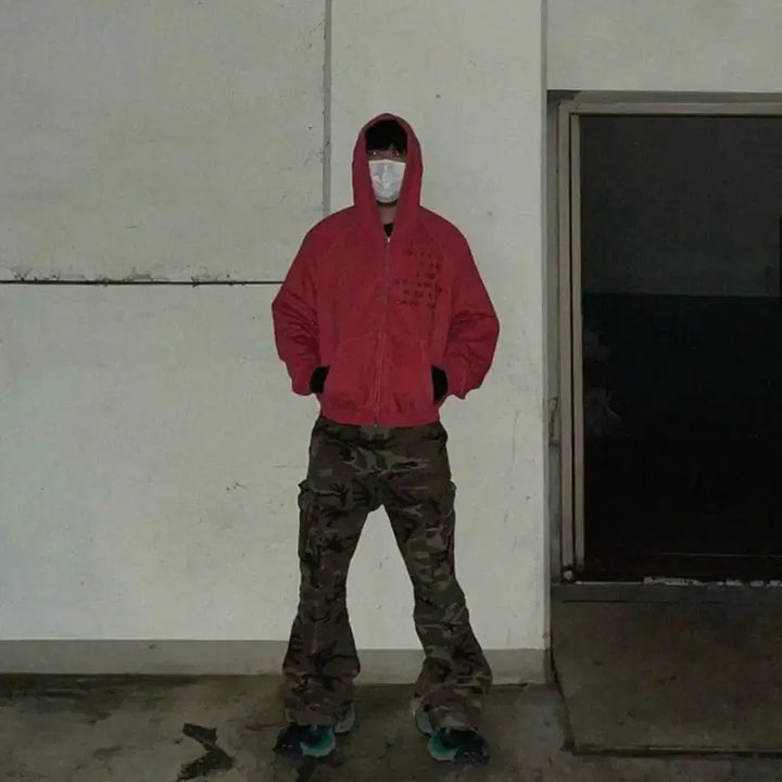 [BUNJANG] AOP Hooded Zip-up Sample / [2] 에이옵 후드집업 샘플