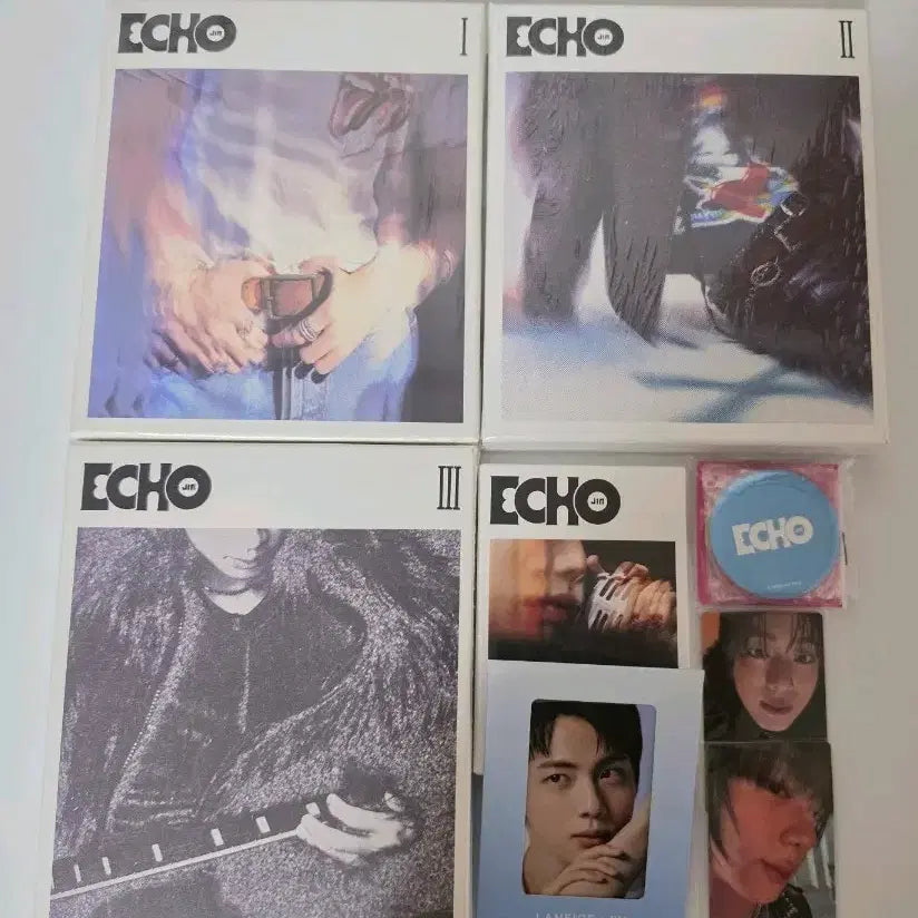 [BUNJANG] BTS Jin Eco Album Bundle Set + Photocard / 방탄소년단  JIN 에코 앨범 풀세트 + 포토카드