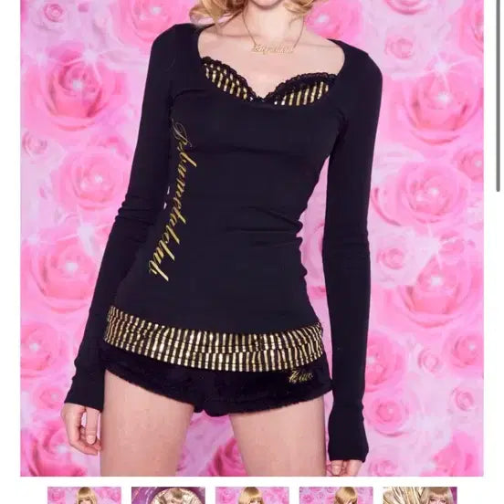[BUNJANG] Disco Frill Top - Black / Disco frill top (black) 디스코 프릴탑