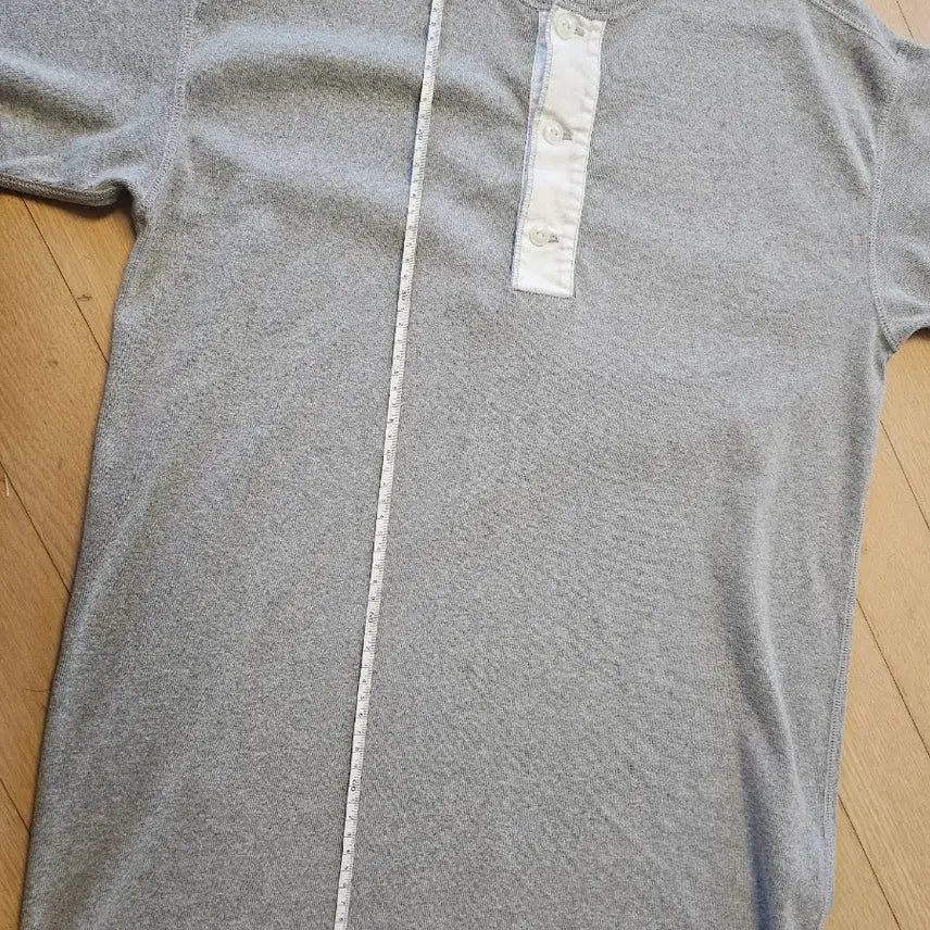 [SOLD OUT] 리얼맥코이 헨리넥 반팔 그레이 XL