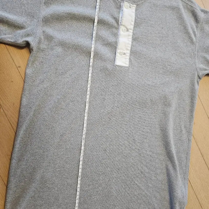 [SOLD OUT] 리얼맥코이 헨리넥 반팔 그레이 XL