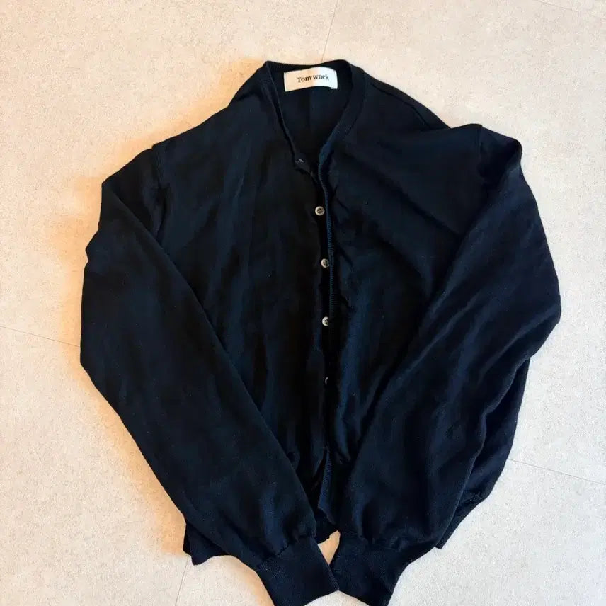 [BUNJANG] Toni Wek Super Fine Wool Round Knit XL / 토니웩 슈퍼파인울 라운드 니트 xl