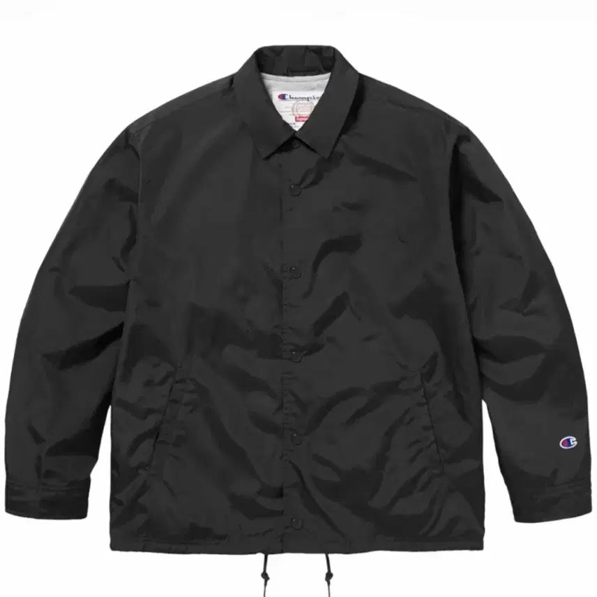 [SOLD OUT] [XL]슈프림 챔피언 코치 자켓 블랙