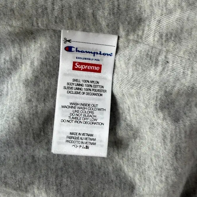 [SOLD OUT] [XL]슈프림 챔피언 코치 자켓 블랙