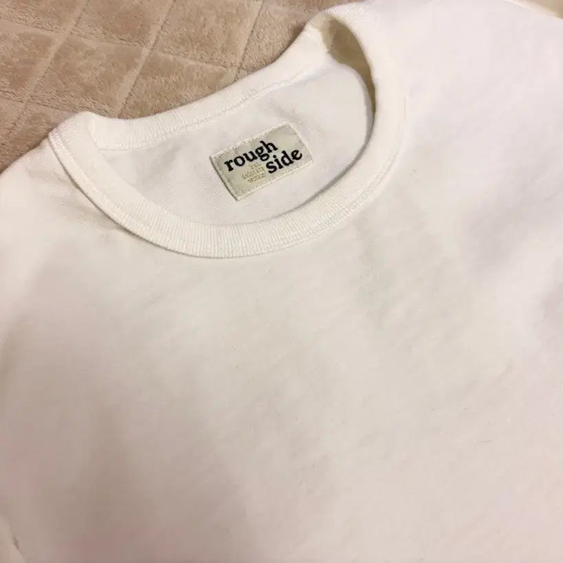 [BUNJANG] Ruffside Long Sleeve White Shirt / [1] 러프사이드 롱슬리브 화이트