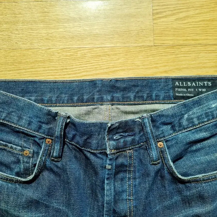 [BUNJANG] AllSaints Pistol Fit Jeans / 올세인츠 피스톨핏 청바지