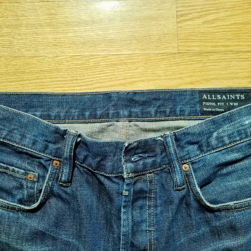 [BUNJANG] AllSaints Pistol Fit Jeans / 올세인츠 피스톨핏 청바지