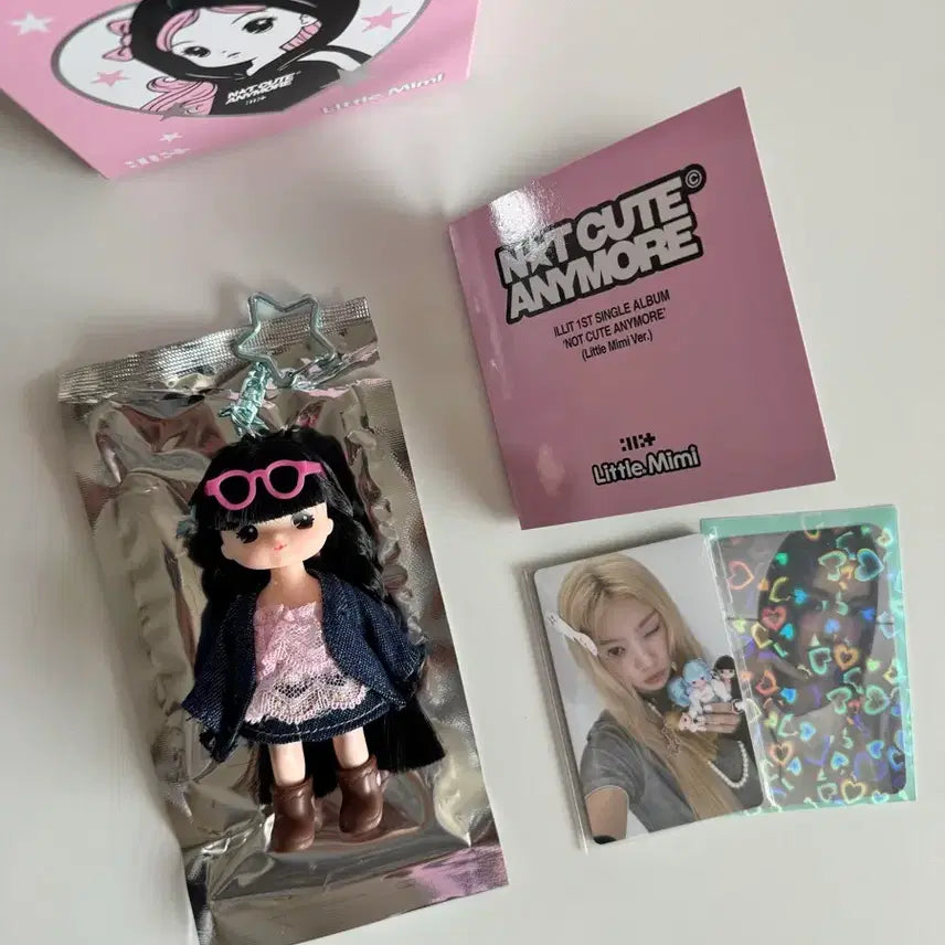 [SOLD OUT] 아일릿 리틀미미 데님걸 낫큐트애니모어 인형 키링