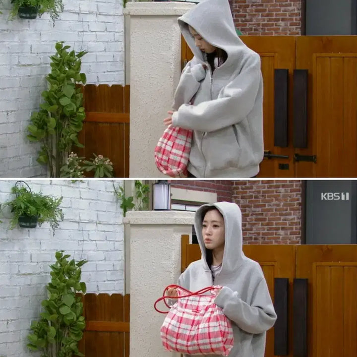 [BUNJANG] Le Sonnet Oversized Hoodie Zip-up Grey / (새상품) 르쏘넷 오버사이즈 후드 집업 그레이
