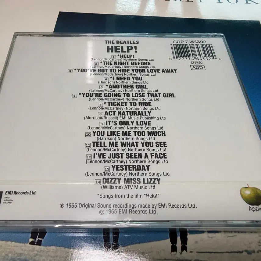 [BUNJANG] The Beatles Help Box Set CD / (미개봉 CD) The Beatles - Help 박스세트 사진집 포함