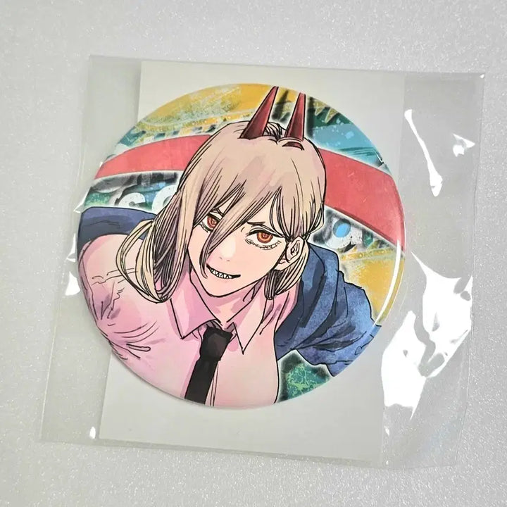 [BUNJANG] Chainsaw Man Power Can Badge / 체인소맨 파워 캔뱃지