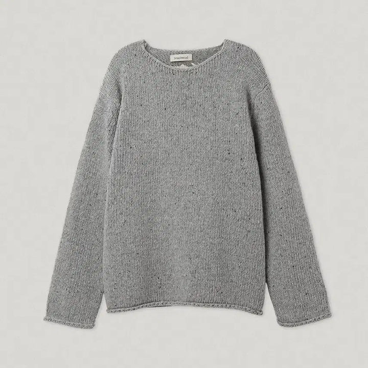 [BUNJANG] Smooth Mood Matilda Knit Gray Sweater / 스무드무드 마틸다 니트 그레이