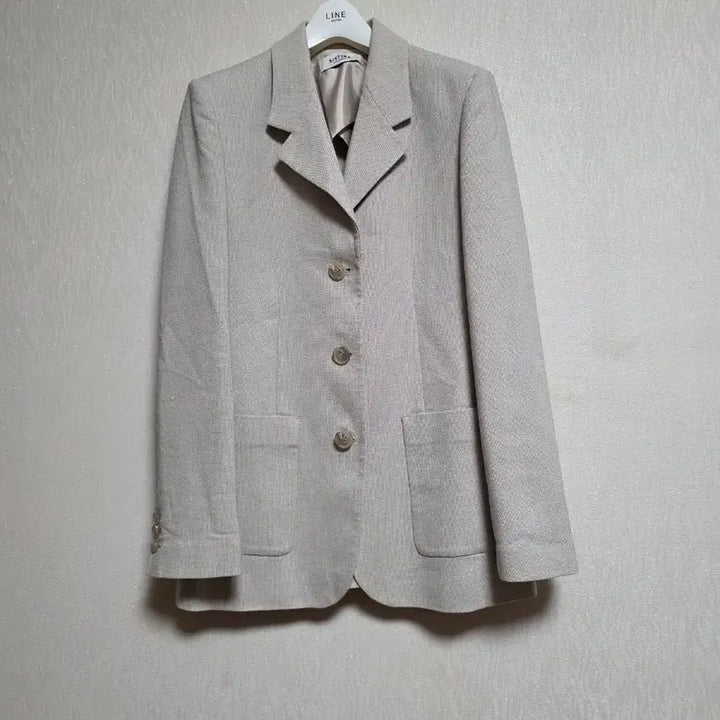 [BUNJANG] Sistina Beige Oversized Jacket / 시스티나 오버핏 자켓