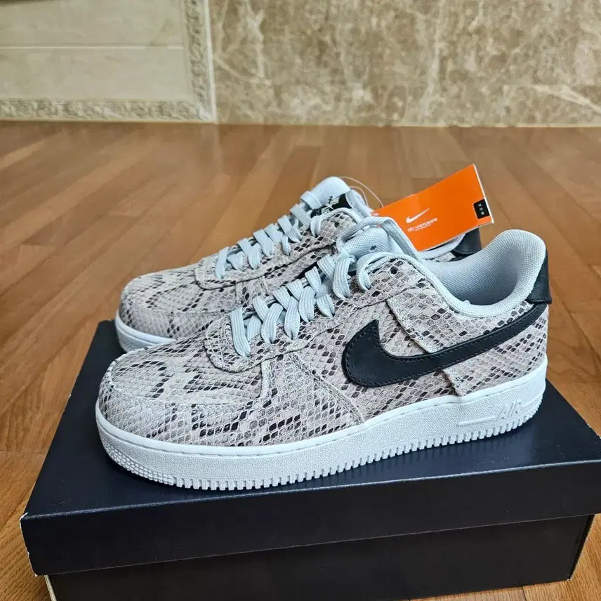 [BUNJANG] Nike Air Force 1 Low 2019 Snake 260 Sneakers / 나이키 에어포스1 로우 2019 스네이크 260사이즈