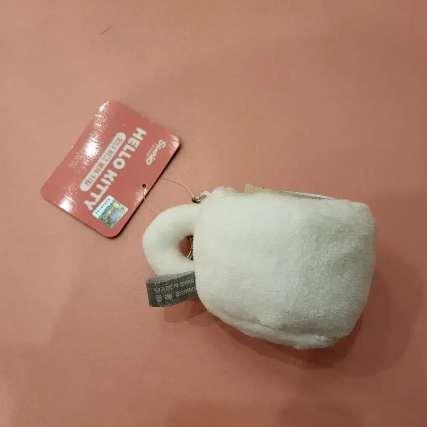 [BUNJANG] Sanrio Hello Kitty Mini Mug Keyring Plush / 산리오 헬로키티 미니 머그 키링 인형 2개 세트