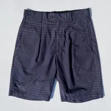 [BUNJANG] Engineered Garments Sunset Shorts Striped Nylon Cotton Blend XS / 엔지니어드 가먼츠 선셋 쇼츠 스트라이프