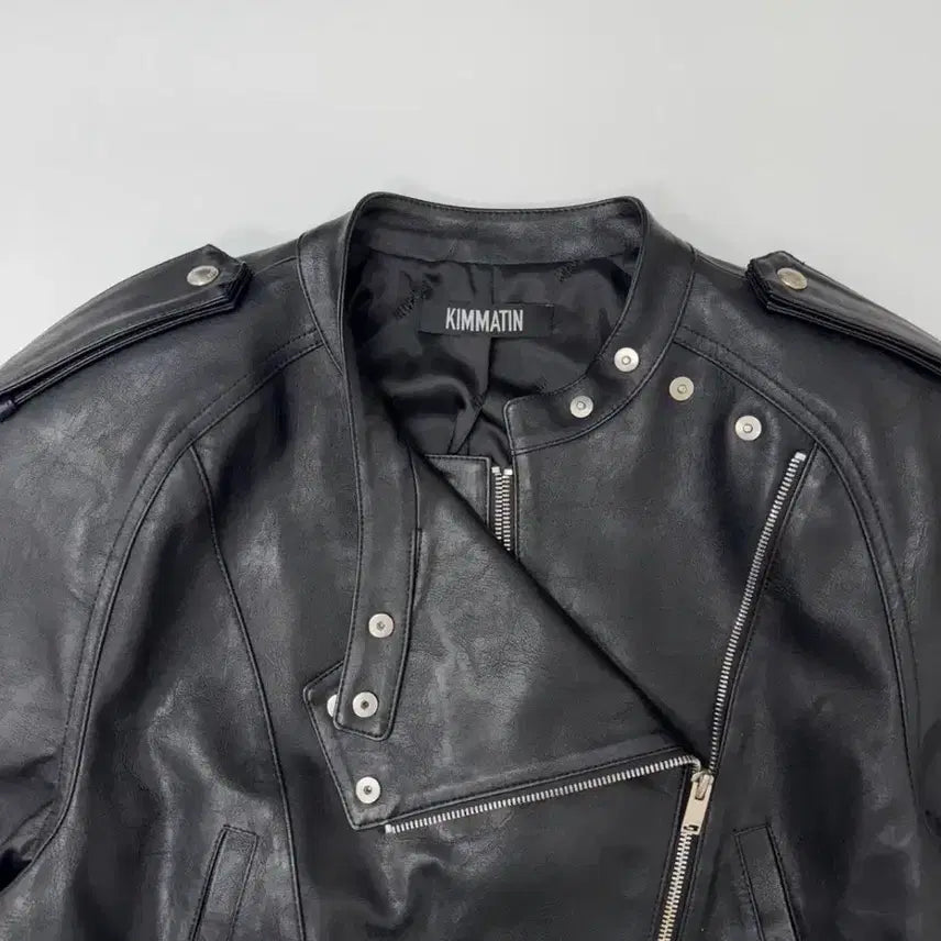 [BUNJANG] Kim Martin Gong Hyo Jin Leather Jacket Black / (초급처시작)공효진 개인소장 마뗑킴 킴마틴 레더 자켓