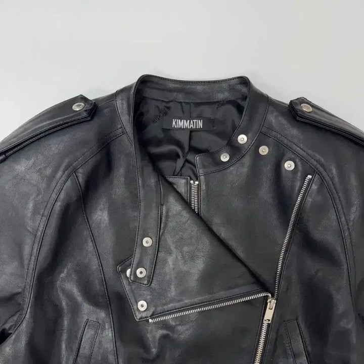 [BUNJANG] Kim Martin Gong Hyo Jin Leather Jacket Black / (초급처시작)공효진 개인소장 마뗑킴 킴마틴 레더 자켓