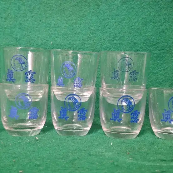 [BUNJANG] Jinro Classic Soju Glass Set / 진로 뚜꺼비 소주잔 8개