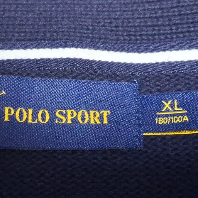 [BUNJANG] Polo Sport 90s Vintage Big Pony Cardigan / (희귀) 폴로 90s감성 손목스트랩 빅포니 가디건 105 포니 A급