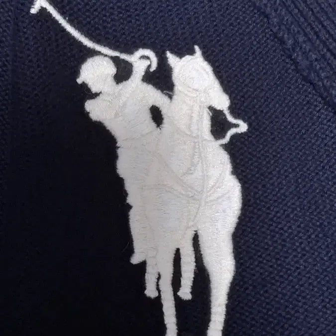 [BUNJANG] Polo Sport 90s Vintage Big Pony Cardigan / (희귀) 폴로 90s감성 손목스트랩 빅포니 가디건 105 포니 A급