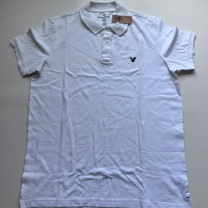 [BUNJANG] American Eagle Classic Fit Short Sleeve Polo Shirt L White / 아메리칸이글 반팔카라티 클래식핏 L 화이트 미개봉 새상품