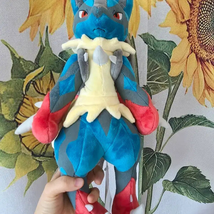 [BUNJANG] Pokemon Mega Lucario Plush / 메가포켓몬인형 메가루카리오