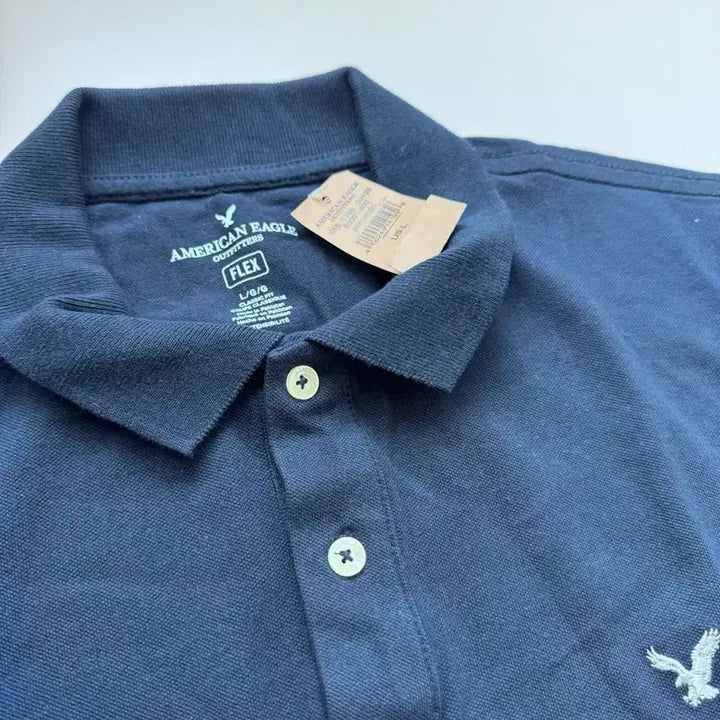 [BUNJANG] American Eagle Classic Fit Short Sleeve Polo L Navy / 아메리칸이글 반팔카라티 클래식핏 L 네이비 미개봉 새상품