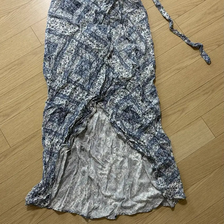 [BUNJANG] American Eagle Floral Pattern Wrap Long Skirt (Size S) / 아메리칸이글 스커트 s