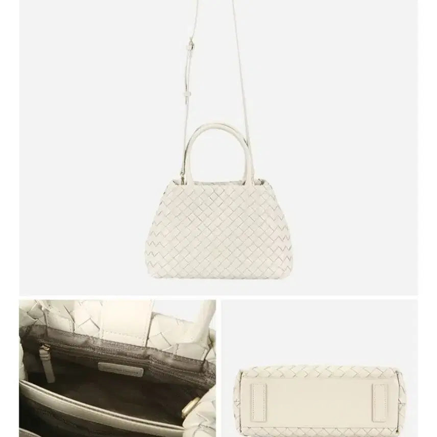 [BUNJANG] Samantha Thavasa Jade Intrecciato Tote Bag + Clutch / 미사용 사만사타바사 제이드 인트레치아토 토트백 + 클러치