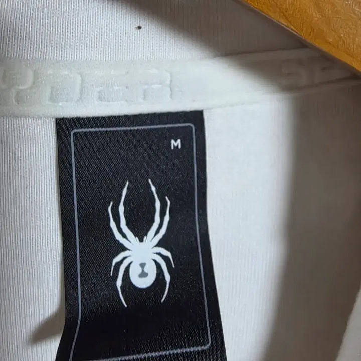 [BUNJANG] Spyder Diagonal Logo Hooded Zip-up (White/Blue) - 95 / [새상품/급처] 스파이더 사선 로고 후드 집업 (화이트/블루) - 95